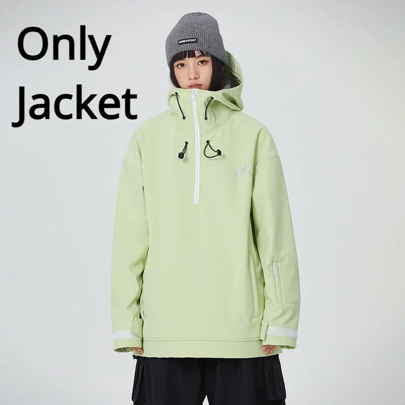 Thermal Ski Jackets 2025 New Winter Woman Outdoor Pro Windproof Sport Skiing Hoodies Man Snowboard Tracksuit Snow Clothing