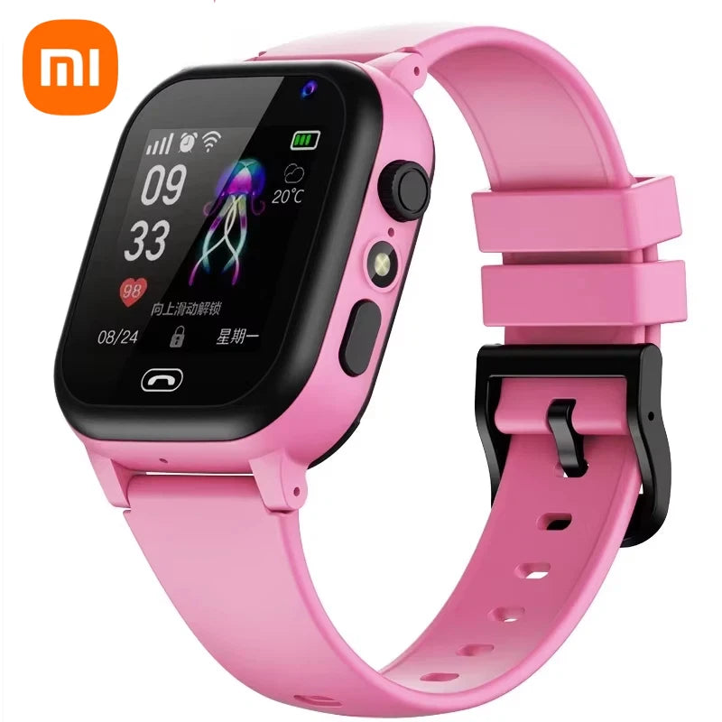Xiaomi Kids Smart Watch 5G Multifunctional Waterproof IP57 SOS GPS Camera Call Sim Card Child Gifts Sport Watches Tracker 2026