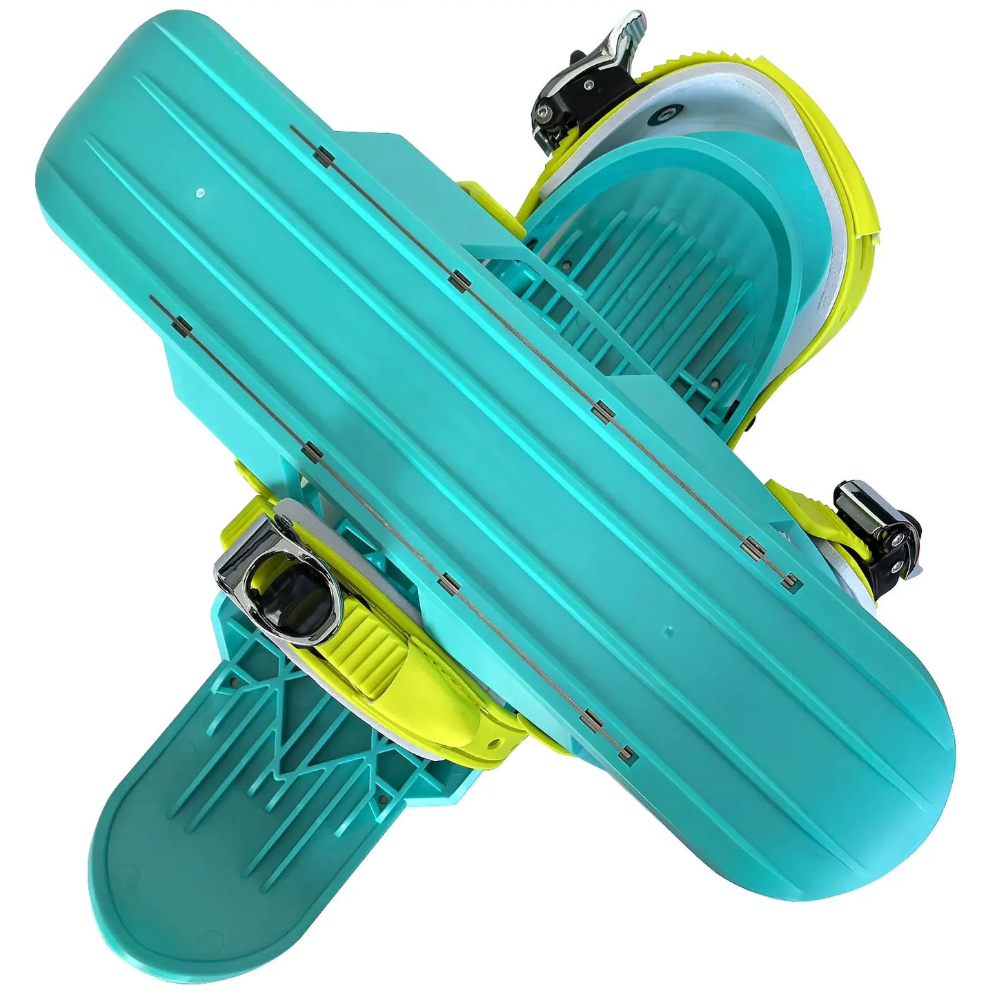 Adult Mini Ski Skates Snow Short Adjustable Bindings Portable Skiing Shoes Skiboard Snowblades for Winter Sports