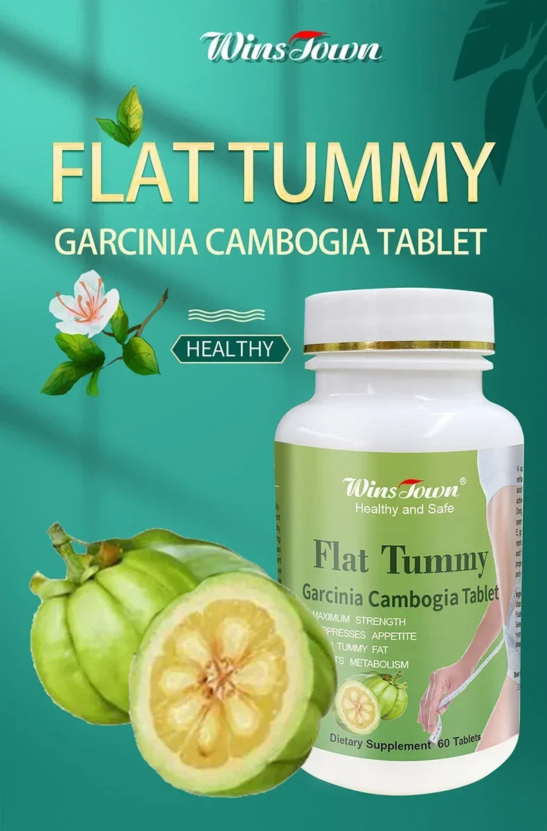 60 Pills Slim Slimming Flat Tummy Tablet Weight Loss Pill Appetite Management Health Food