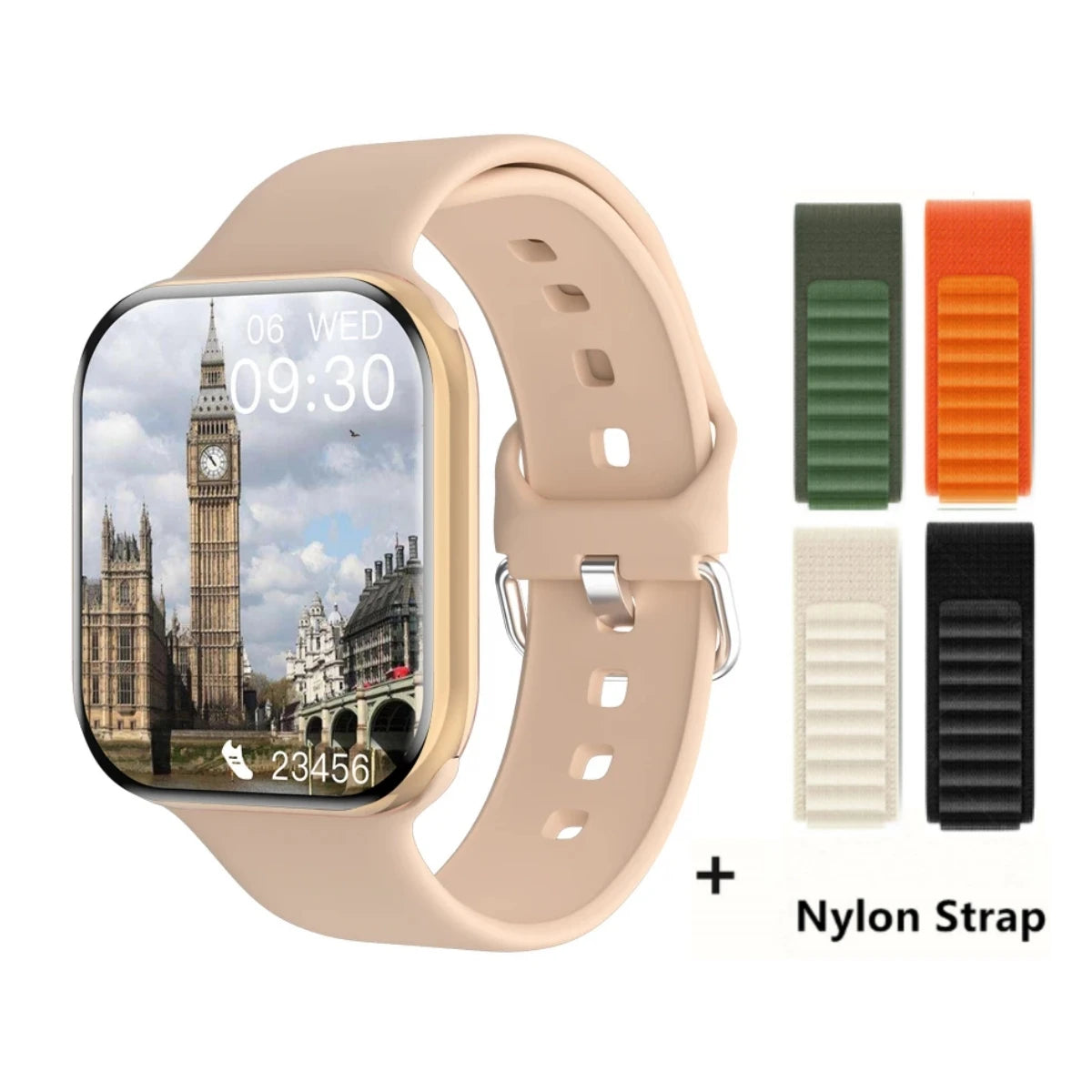 New Watch 10 Smart Watch Men Body Temperature BT Call NFC Always on Display GPS Sport Watches Women Smartwatch For Apple Android