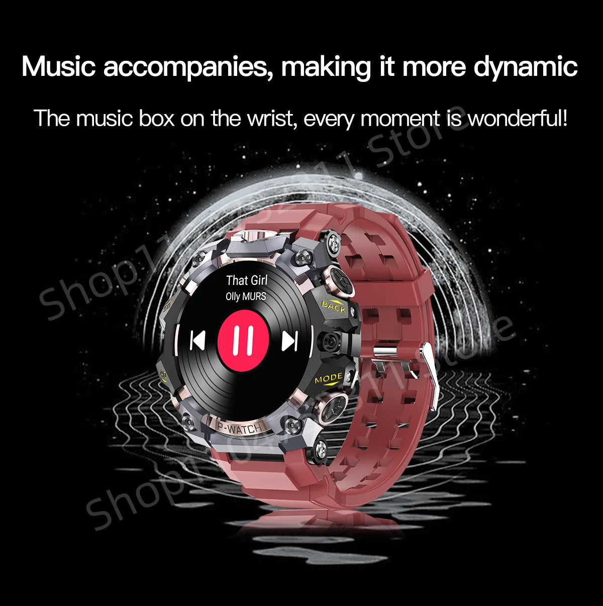 P-Watch 5g Full Netcom Smartwatch 1.508 inch Amoled HD Screen inset 4g/5g Sim Card GPS WIFI IP68 Waterproof Swimming Smart Watch