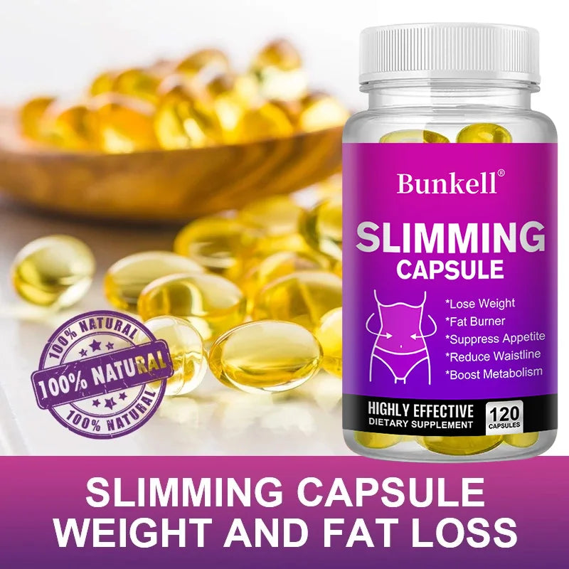 Slimming Capsules Burn Fat At Night To Lose Weight, Promote Metabolism, Suppress Appetite, and Manage Healthy Weight