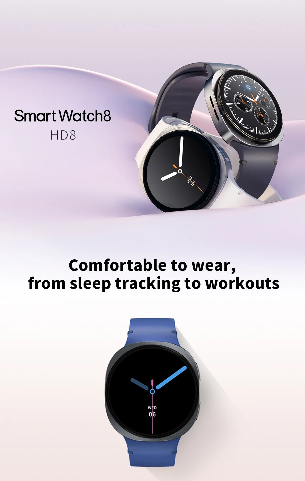 2026 New Men Watch 8 GPS Smart Watch 1.46inch AMOLED Health Sports Tracker Heart Rate NFC Bluetooth Call Waterproof Smartwatch