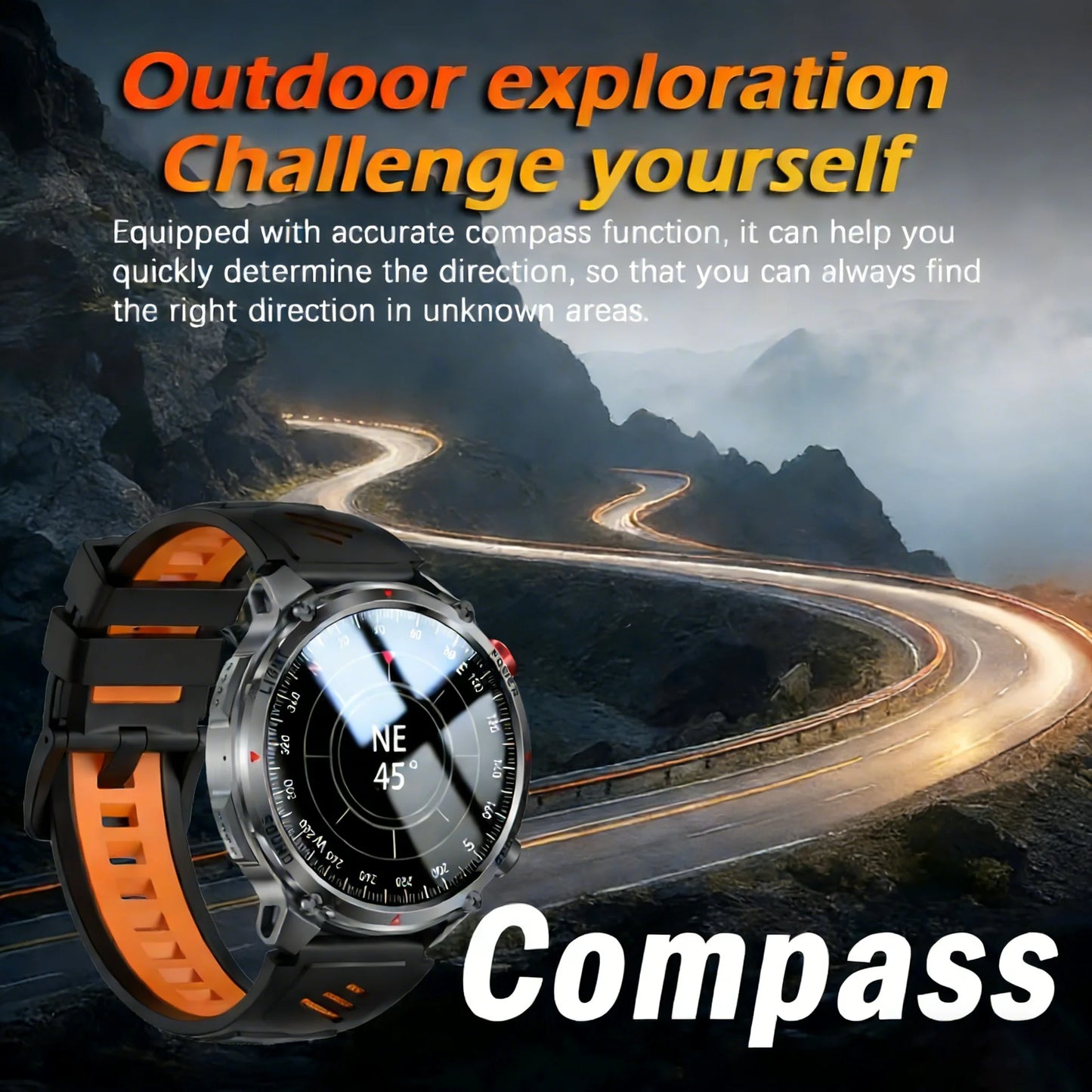 New T-Rex3 Ultra 1100mAh Battery Smart Watch GPS Track Compass IP69K Waterproof Sports tracker Outdoors Military Smartwatches