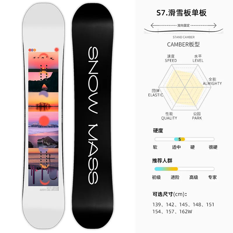 All-terrain Board Лыжи Беговые Herramienta 스노우보드 Men And Women Accessoire Ski Esquiar Niño Snowboards