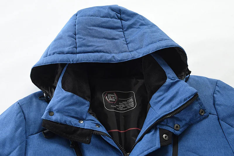 Winter Ski Suit Men Snow Parkas Warm Windproof Outdoor Sports Skiing Down Jackets and Pants Male Snowboard Wear Overalls