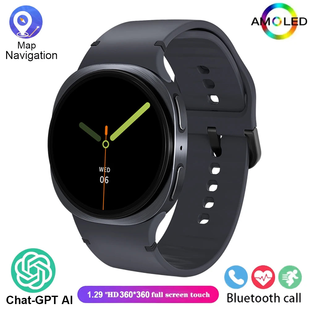 2026 New Galaxywatch Ultra 8 Ladies SmartWatch Compass IP68 waterproof BT Call GPS map navigation Men SmartWatch For Android IOS