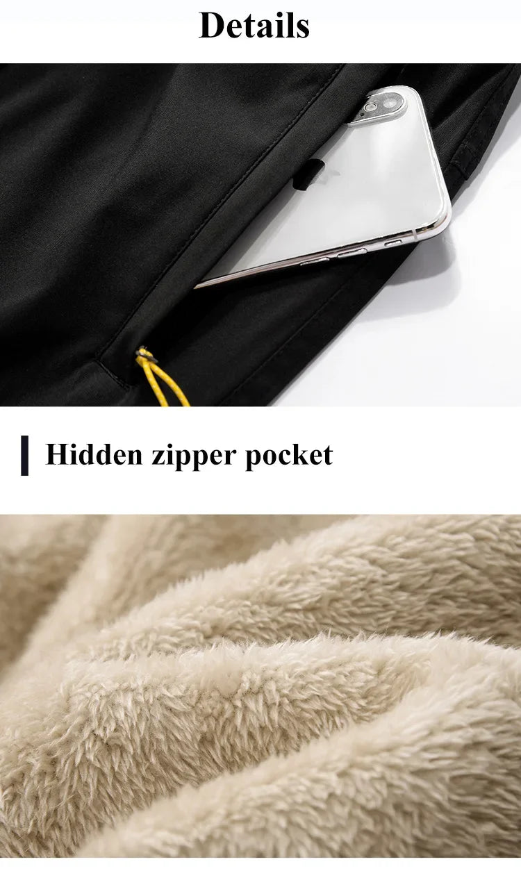 Winter Women Ski Pants Outdoor Windproof Waterproof  Warm 2 in 1 Snow Trousers  Female Ski Snowboard Pants Brand