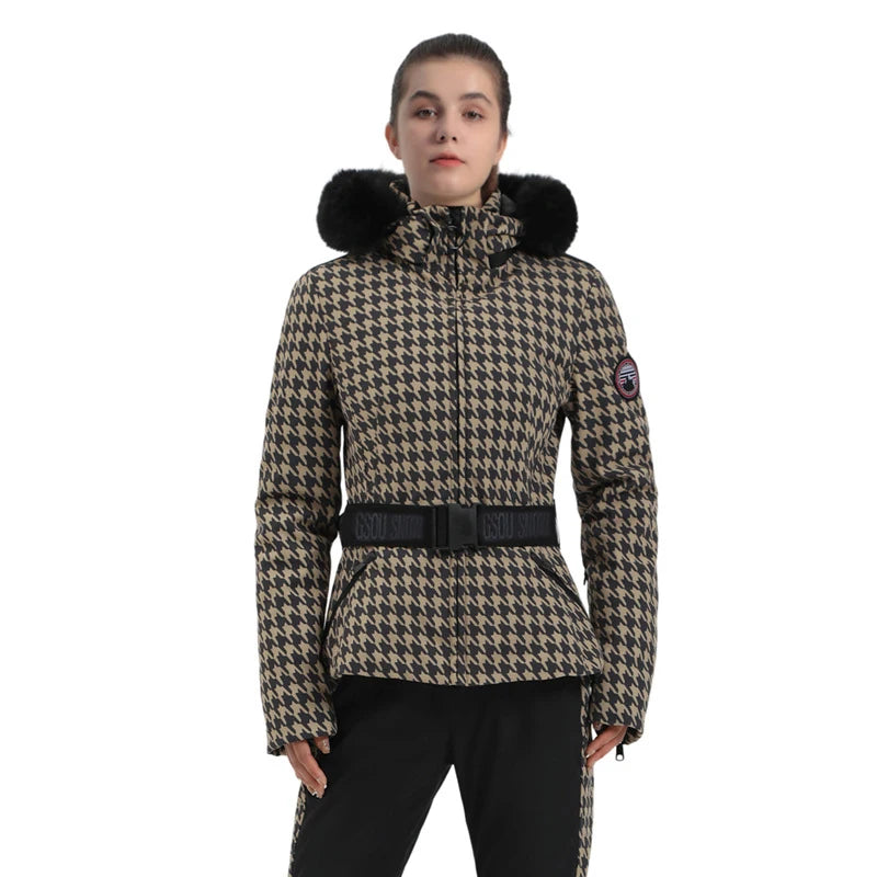 Snowboard Jackets 2025 Mountain Winter Hooded Woman Snow Jackets Outdoor Skiing Jacket Sports Outerwear Windproof Warm Tracksuit
