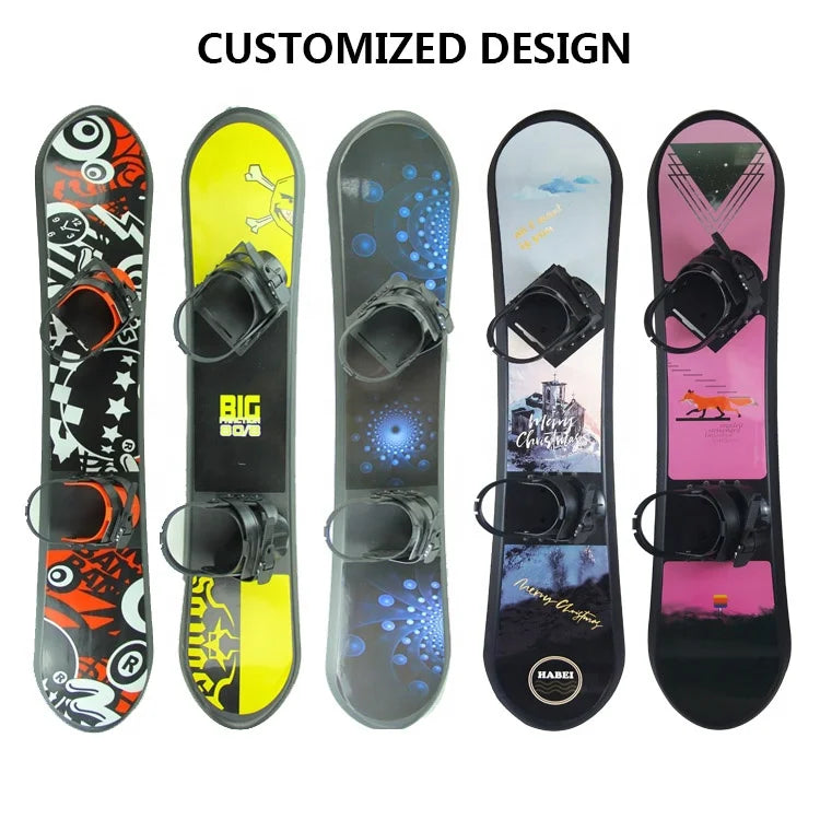 Wholesale Dual Cheap HDPE Plastic Lightweight Baby Snowboard Toys for Sale