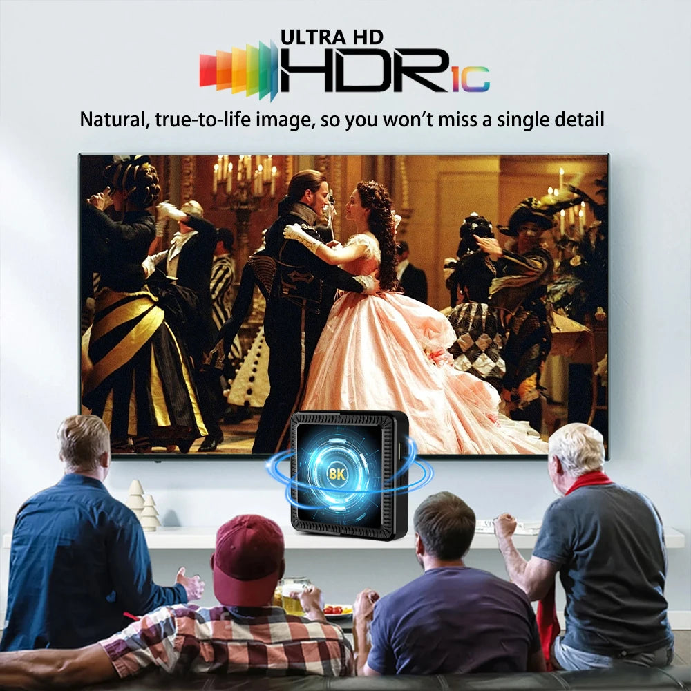 Q19 Smart TV Box Android 16 Allwinner H618 8GB 128GB 256GB Media Player Google Assistant BT6.0 Wifi 5G 8K Very Fast Set Top Box