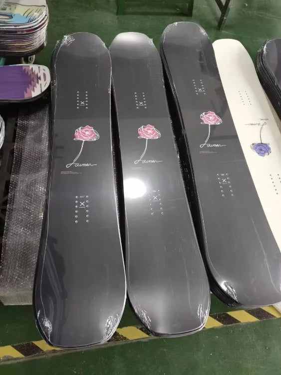 Manufacture Custom Multi-color Carbon Fiber Sandwich Snowboard Winter Sport
