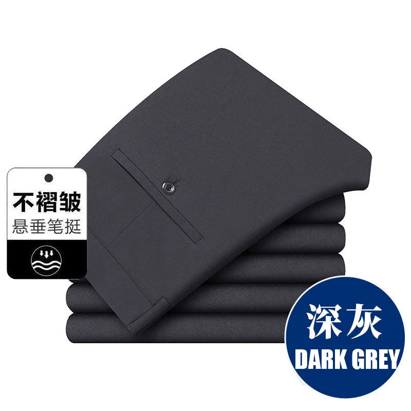 10XL Oversize Men Business Pants Winter Men's Trousers Man Casual Formal Tailoring Clothes Social Suit Clothing Slacks PantsMens