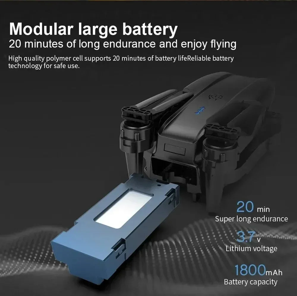 E99 Pro Drone With 4K Dual Camera Wifi Optical Flow And Obstacle Avoidance For Aerial Photography Quadcopter For Birthday Gift ﻿