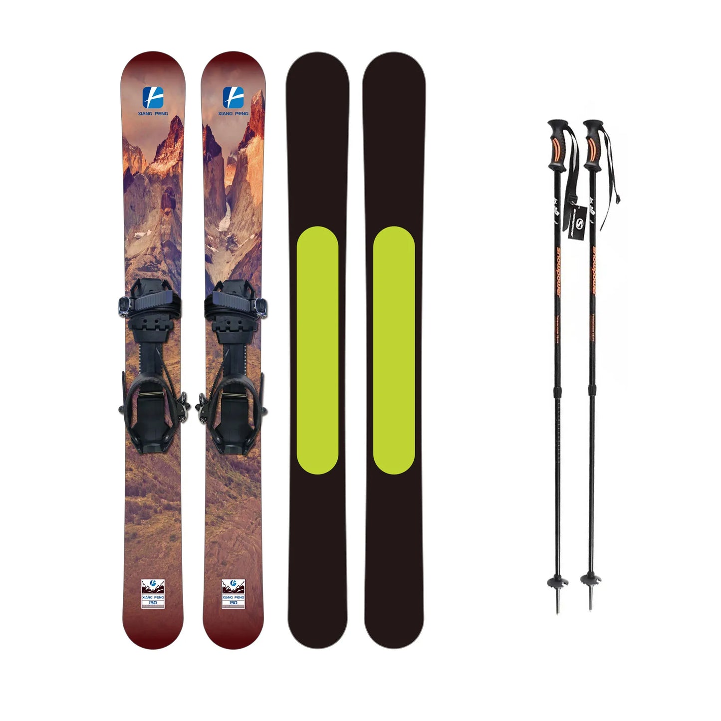 2025 XP Across (Remote Skiing) Telemark Mountain Snowboard Full Set