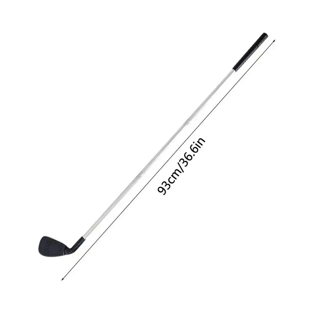 Sports Plastic Metal Golf Long Putter Silver Black Detachable Fitness Golf Toys Golf Games