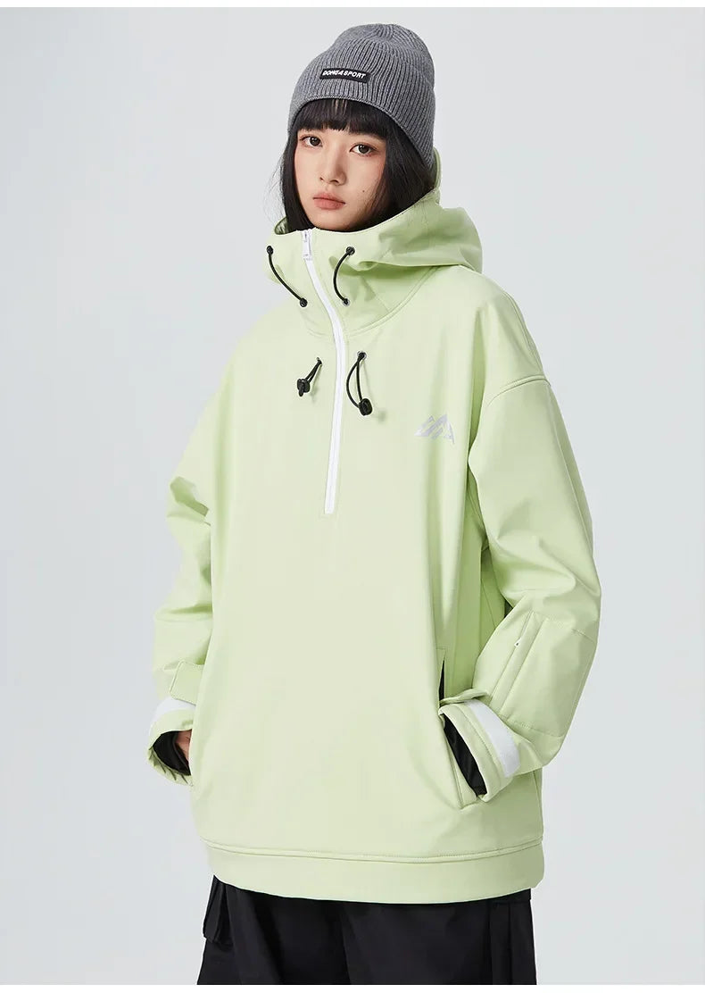 Thermal Ski Jackets 2025 New Winter Woman Outdoor Pro Windproof Sport Skiing Hoodies Man Snowboard Tracksuit Snow Clothing
