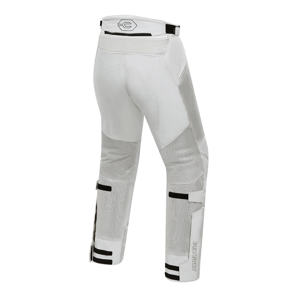 Summer Motorcycle Pants Man Mesh Lightweight Breathable Outdoor Motorbike Riding Pants With Protective Gear Motocross Pants