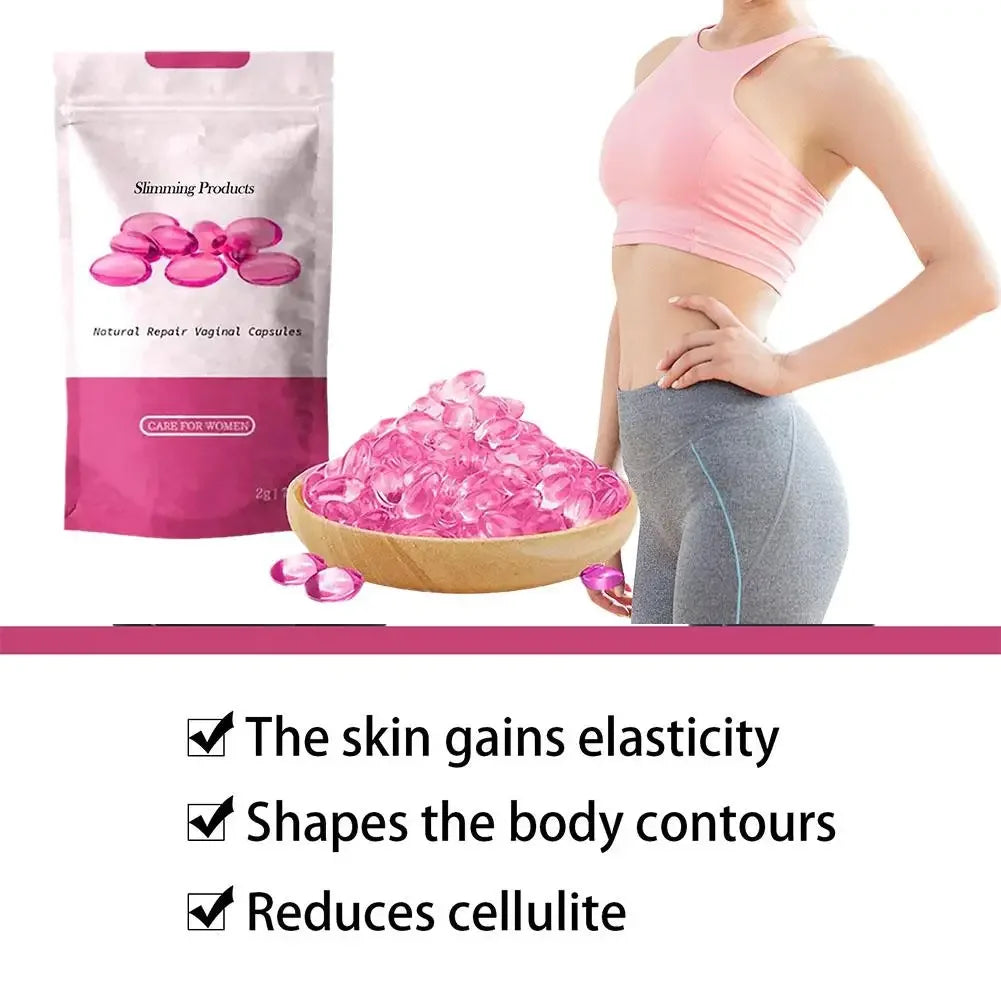 Anti-Itch Detox Slimming Capsules Vaginal Tightening Shrink Fat Burning Flat Belly Cleaning Feminine Hygiene Weight Loss Capsule