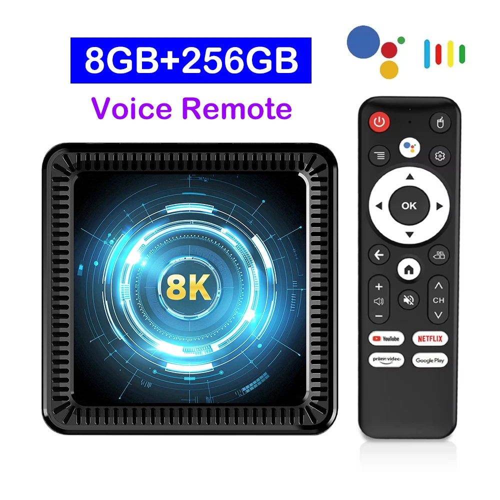 Q19 Smart TV Box Android 16 Allwinner H618 8GB 128GB 256GB Media Player Google Assistant BT6.0 Wifi 5G 8K Very Fast Set Top Box
