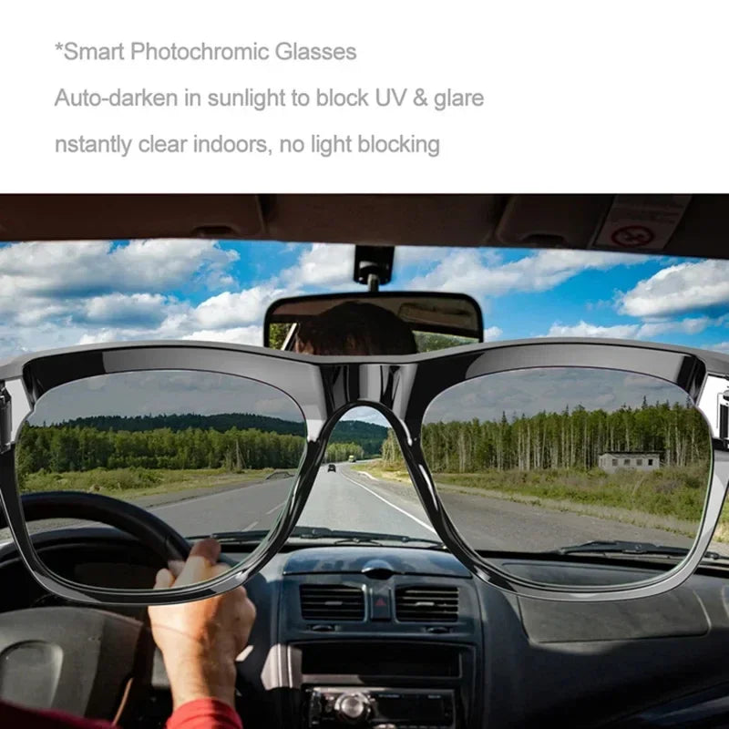 Lenovo AI Smart Glasses 800W Anti Shake HD Camera Video Recording Languages Translation Sunglasses BluetoothMusic Play Man Women