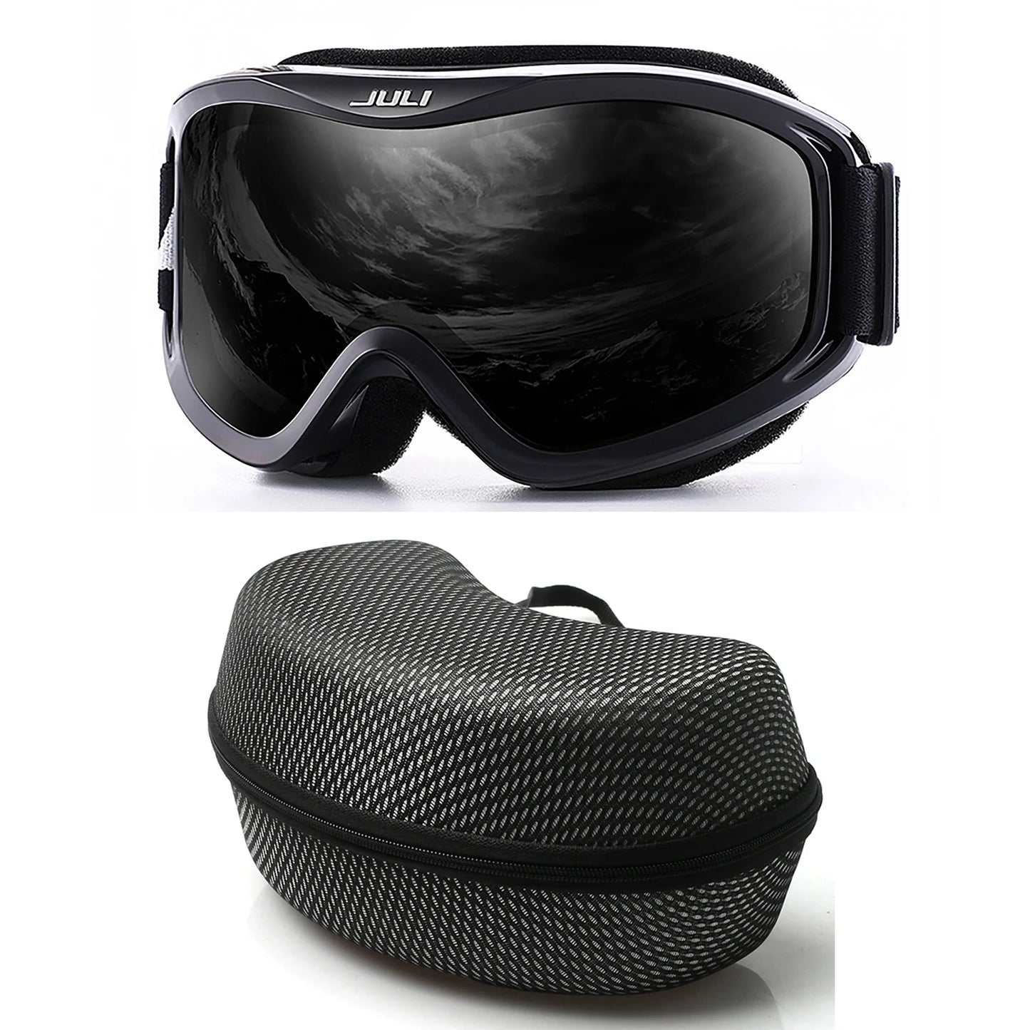 MAXJULI Professional Ski Goggles Double Layer Anti-Fog UV400 Lens Snowboarding Snow Winter Sports Goggles for Men Women BBS