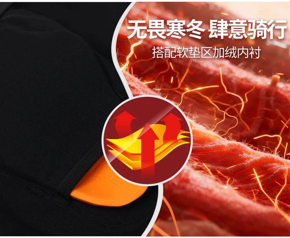 WOSAWE Warm Motorcycle Armor Jacket For Women Anti Fall Motorcycle Soft Armor Winter Motorbike Riding Protective Jacket