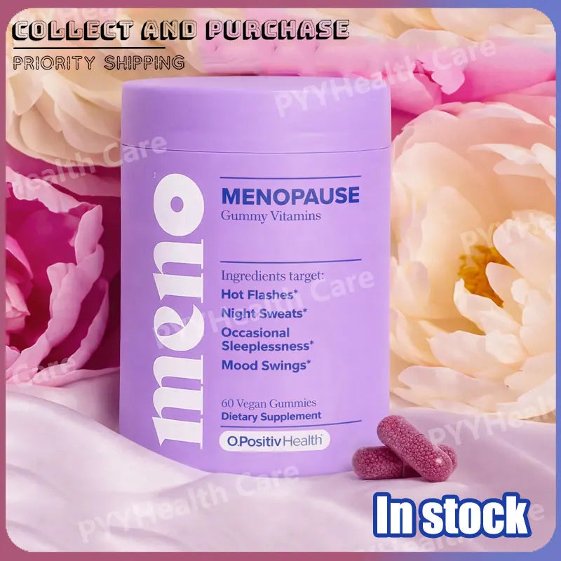 Women Vitamin Supplement with Vitamin D3 B6 Menopause Use Helps Relieve Night Sweats Mood Swings Health Food Supplement