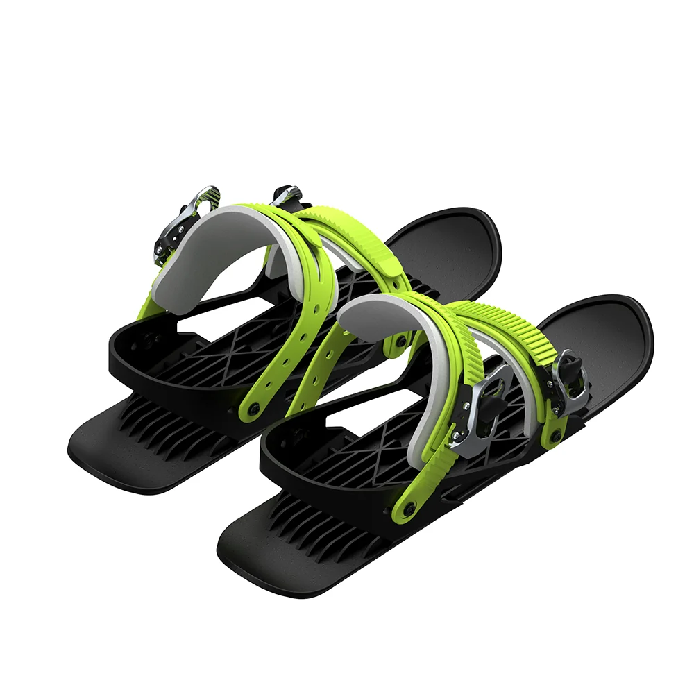 Adult mini entry-level ski skis suitable for beginners Ski boots that can be worn directly on the feet Snow walking shoes