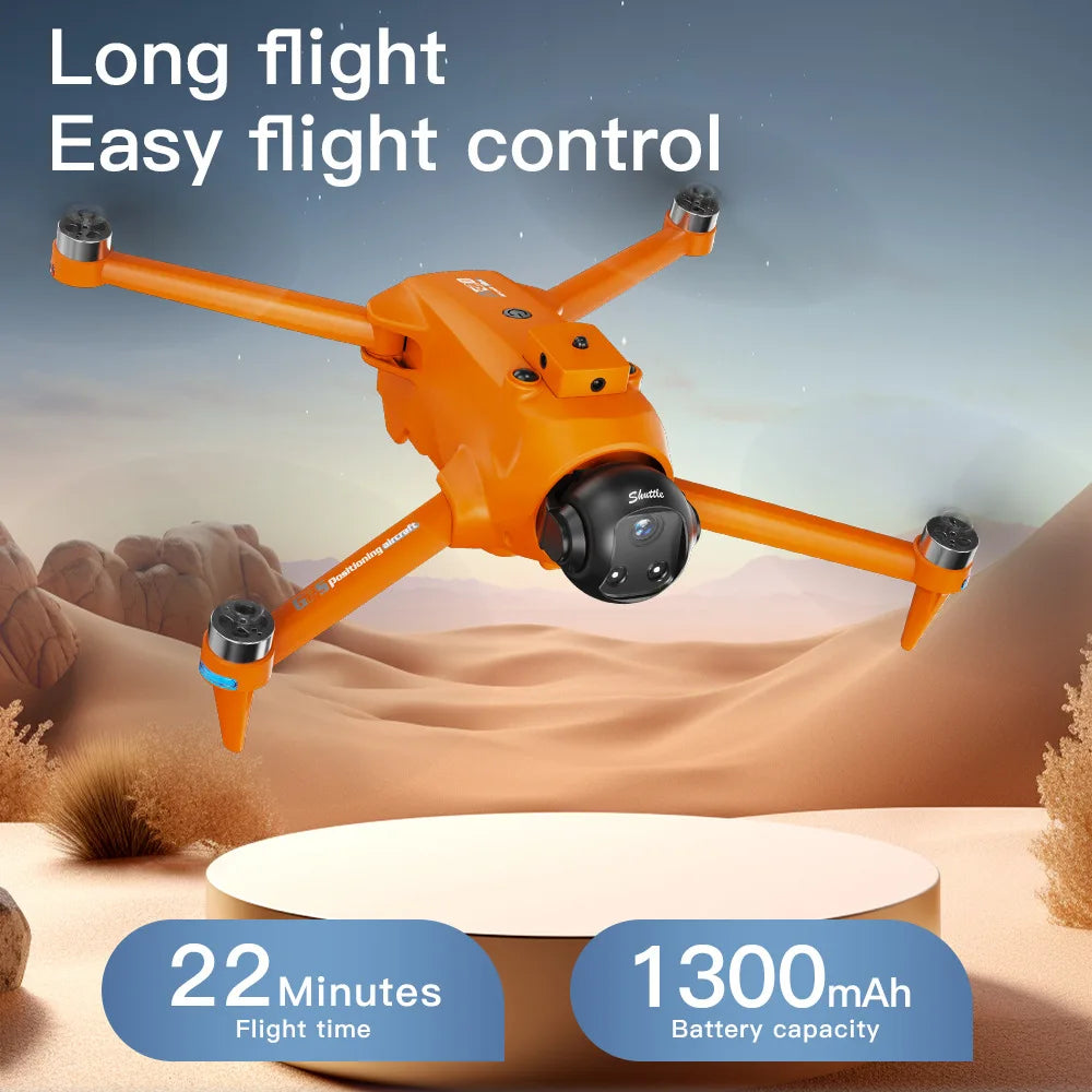 AE20 Drone Remote Control Brushless Motor Screen Lifting Obstacle Avoidance GPS Intelligent Positioning Remote Control Aircraft