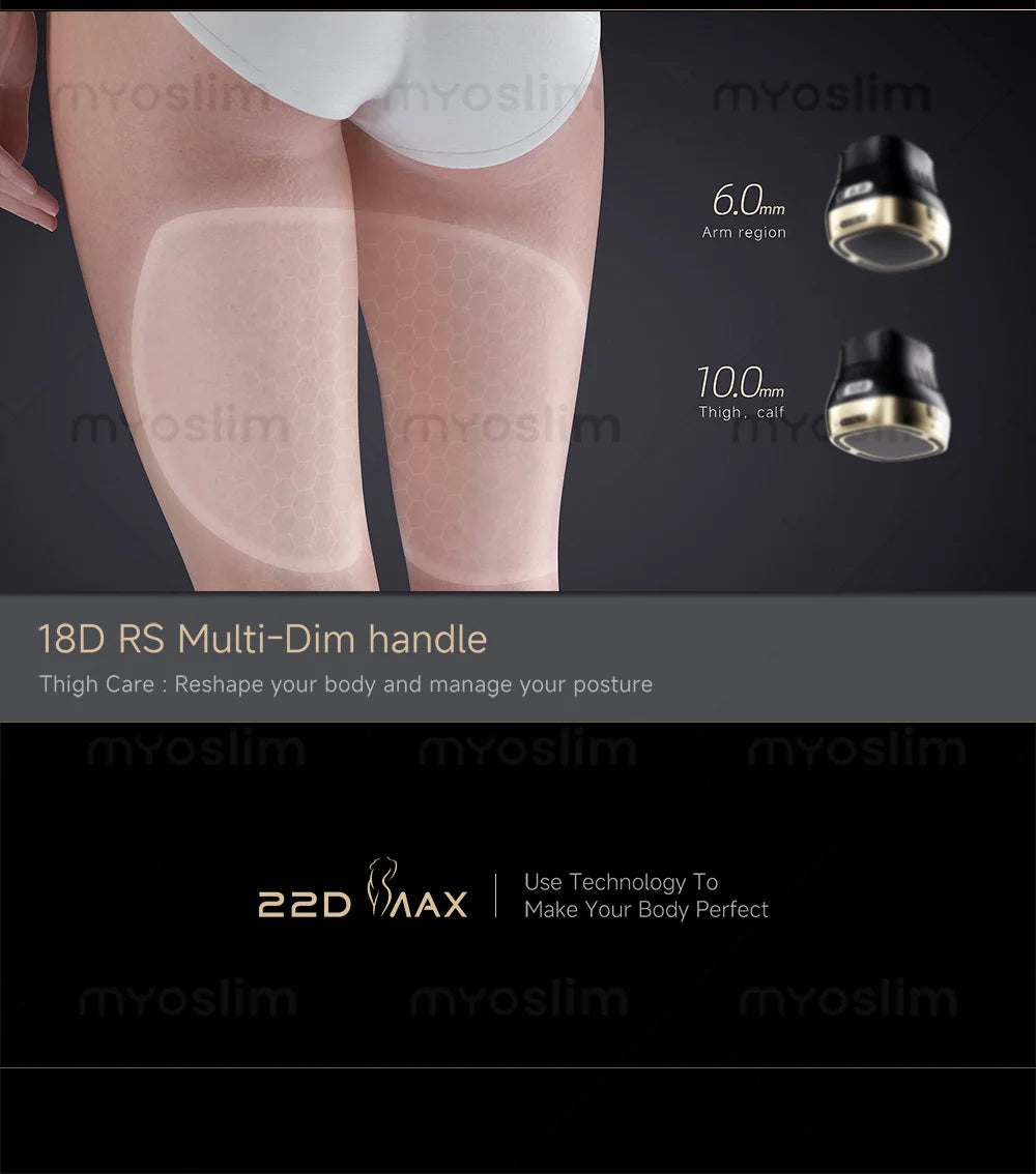 22D MAX HIFU Beauty Equipment Machine for Facial Tightening Slimming And Fat Reduction Latest Model