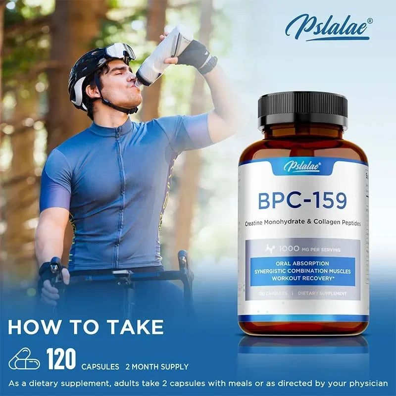BPC-159 Peptide Capsules - Joint Pain Relief, Support Bone and Joint Health, Promote Digestion and Absorption, for Gut Health