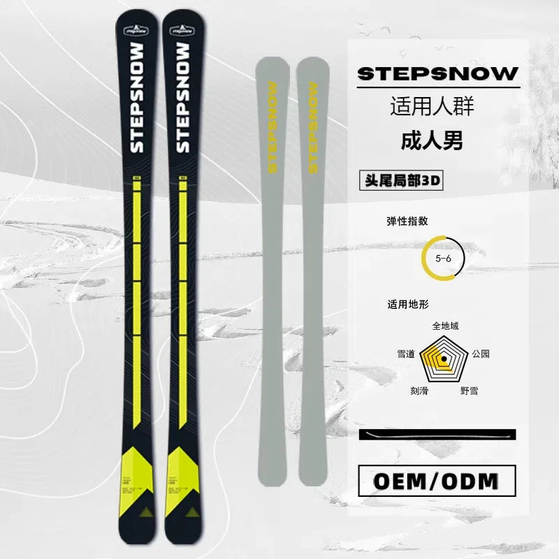 More Sizes Optional Novice Skiing Work New Snowboard Men's and Women's Entry-Level Outdoor Skiing Double Board All-around Board