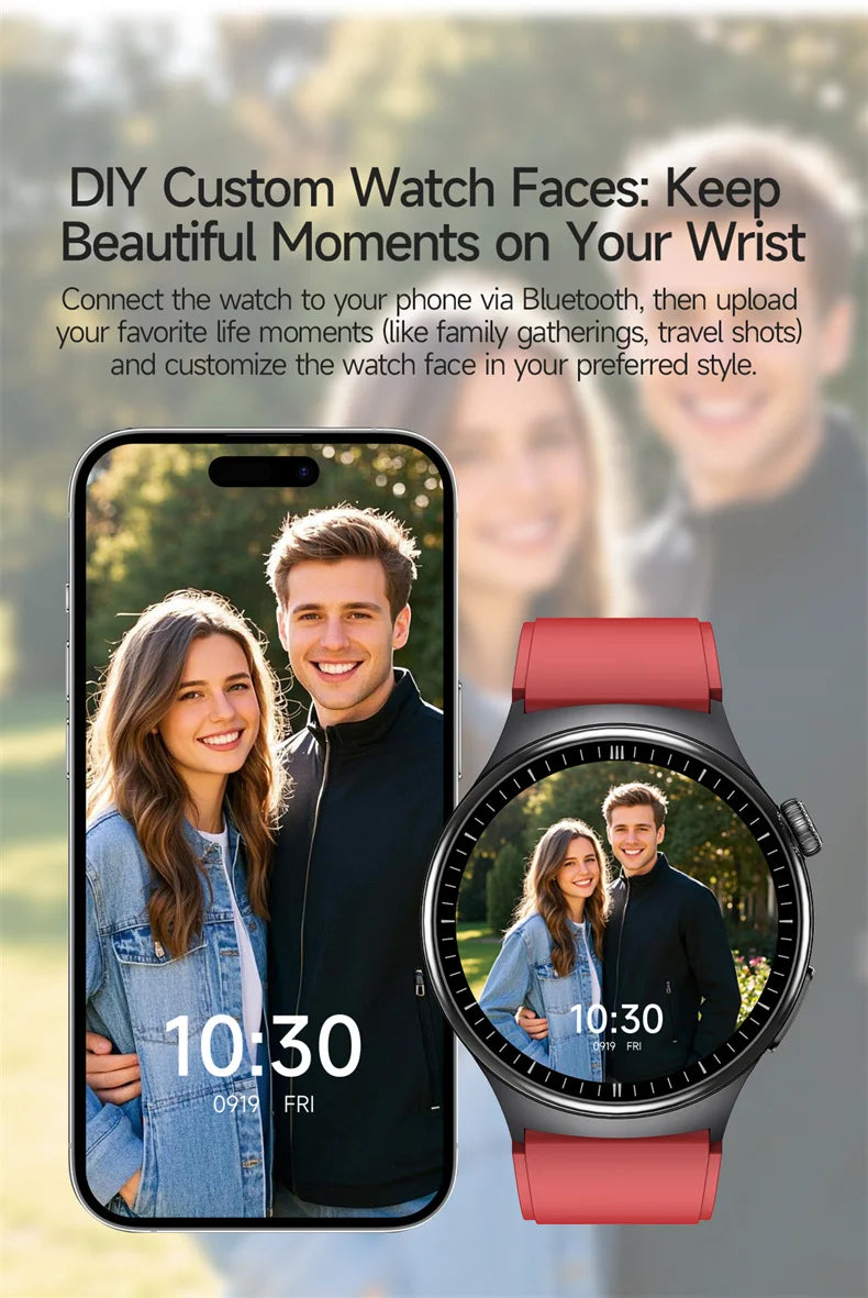 2026New Health Diagnosis Smart Watches Men Sport ECG Heart Rate Blood Pressure Uric acid Waterproof Smartwatches For Men women