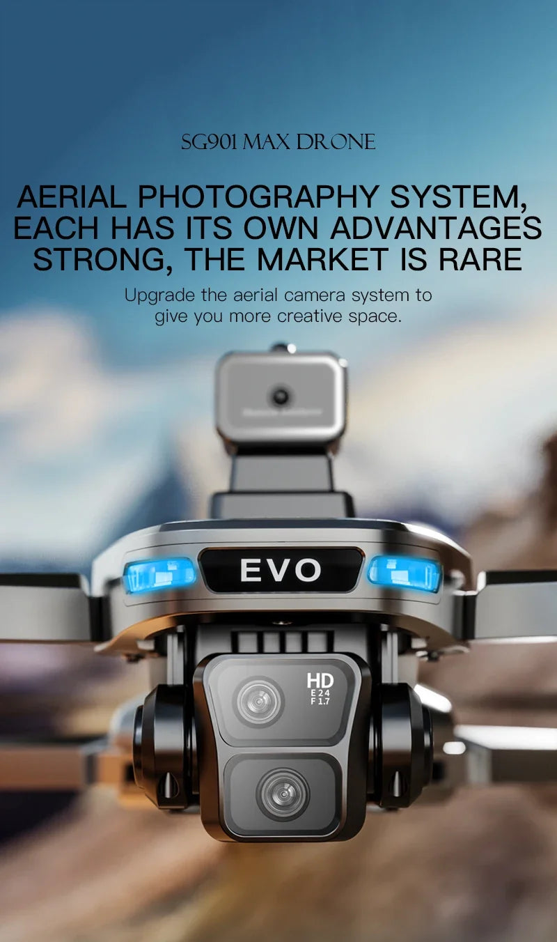 Lenovo SG901 MAX GPS Drone Professional 8K Aerial HD Avoiding Obstacle with Larger Screen Remote Control Folding Brushless Drone