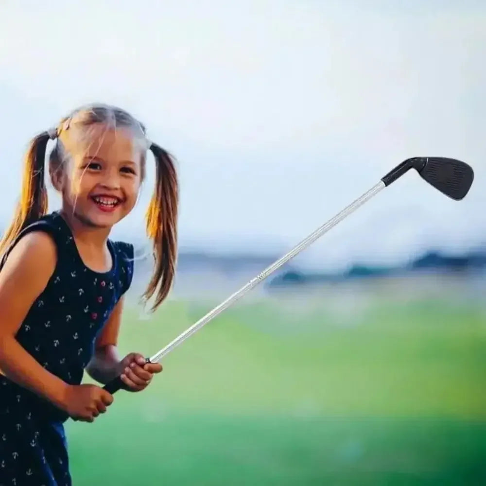 Sports Plastic Metal Golf Long Putter Silver Black Detachable Fitness Golf Toys Golf Games