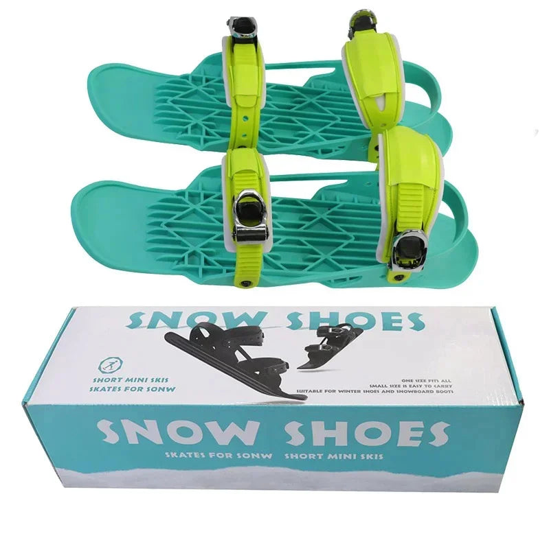 MiniSki Skates Third-generation Ski Boots For Adults And Children Outdoor Sports Snowshoes Ski Boots Sleds Mini Ski Boots