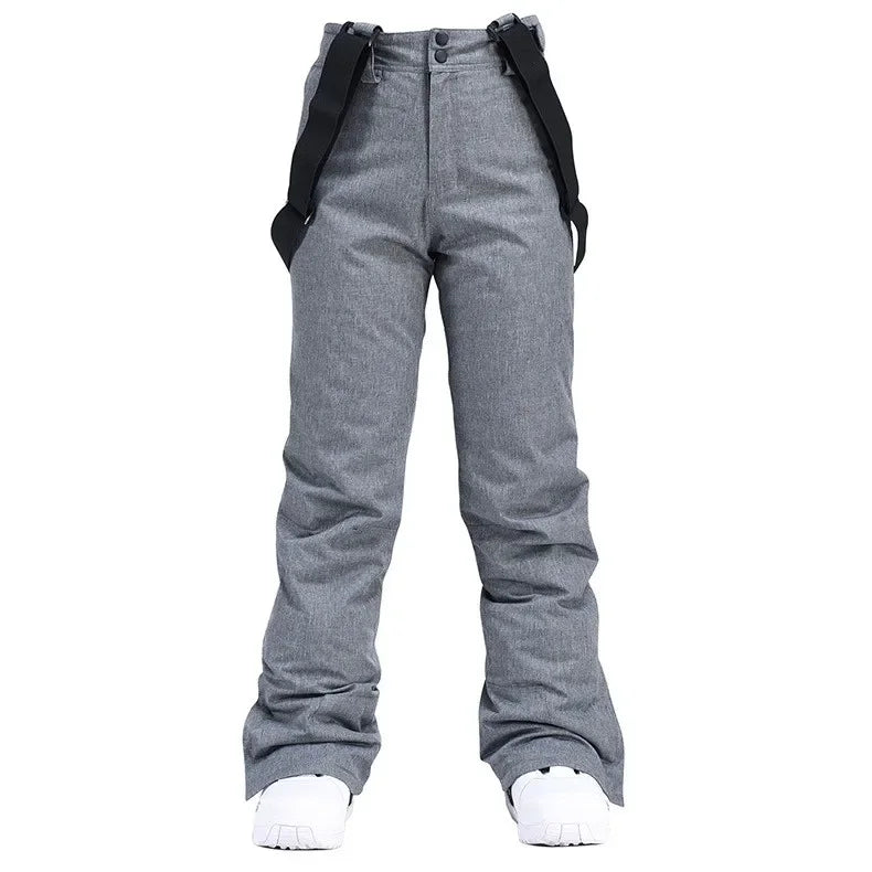 Winter Outdoor Mountain Waterproof Ski Pants For Men Women’s High Quality Windproof Warm Snow Trousers Ski Snowboarding Pants