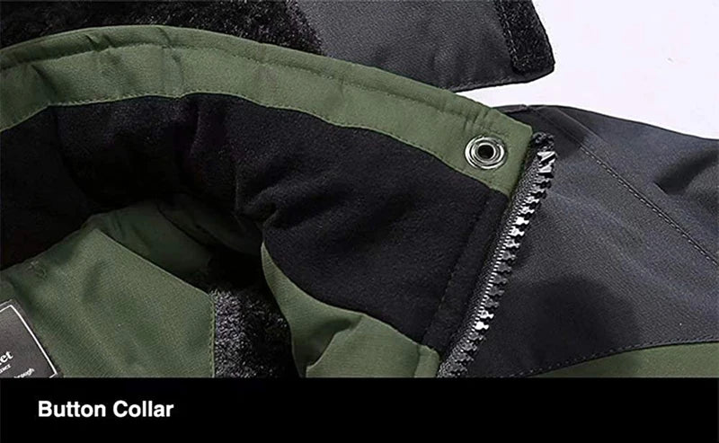 Winter Ski Suit Men Snowboard Fleece Jacket Pants Thicken Warm Waterproof Windproof Skiing And Snowboarding Sets Snow Suits Male