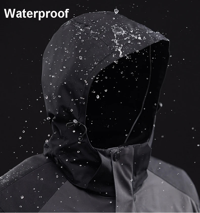 Winter Ski Jacket Men Warm Skiing Snowboard Trekking Jackets Windproof Waterproof Breathable Snow Coats Jacket For Men