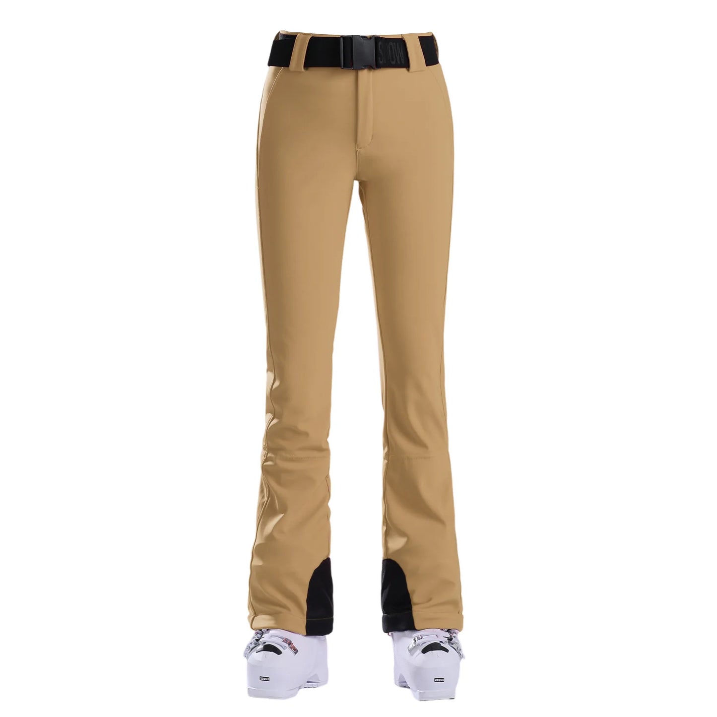 Ski pants New women's double-board 스노우보드복 slimming windproof waterproof thickened warm and elastic sports snow pants