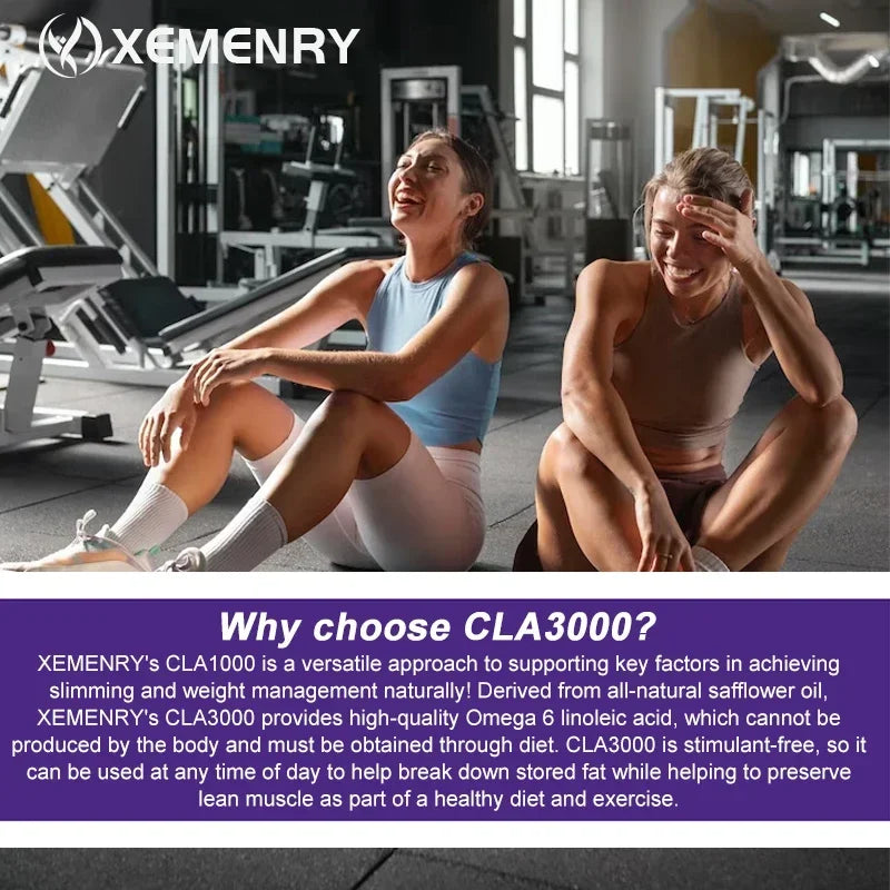CLA Supplement - Healthy Weight Management, Increase Muscle Mass, Promote Metabolism, Anti-aging, and Maintain Overall Health