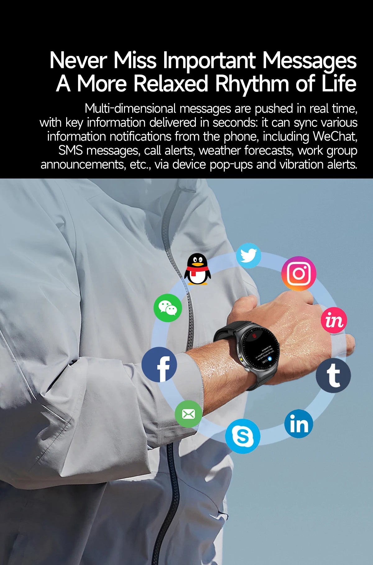 Nursing Grade Health Smartwatches For Men Women Precision Detection Heart Rate Blood Fats Uric Acid Blood Pressure ECG Smart Wat