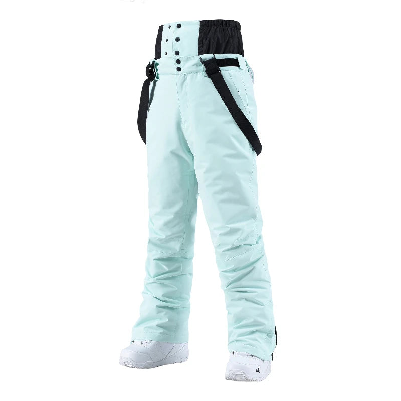 New Winter Ski Pants Men Outdoor Windproof Waterproof Warm Work Pants Women Single Board Breathable Loose Sports Snow Pants