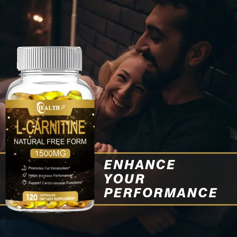 L-Carnitine 1,500 mg High Potency Supports Natural Energy Production, Sports Nutrition, Supports Memory/Focus