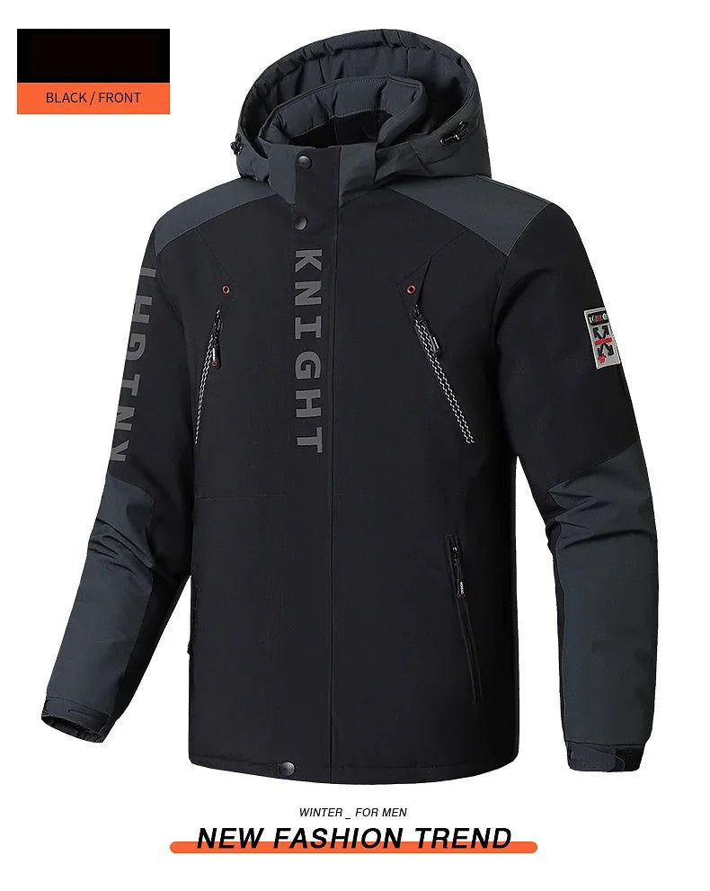 Winter Ski Suit Men Snow Parkas Super Warm Windproof Outdoor Sports Skiing Fleece Jackets and Pants Male Snowboard Wear Overalls
