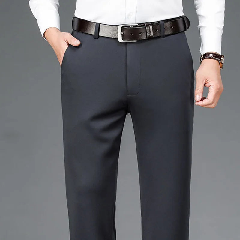 10XL Oversize Men Business Pants Winter Men's Trousers Man Casual Formal Tailoring Clothes Social Suit Clothing Slacks PantsMens
