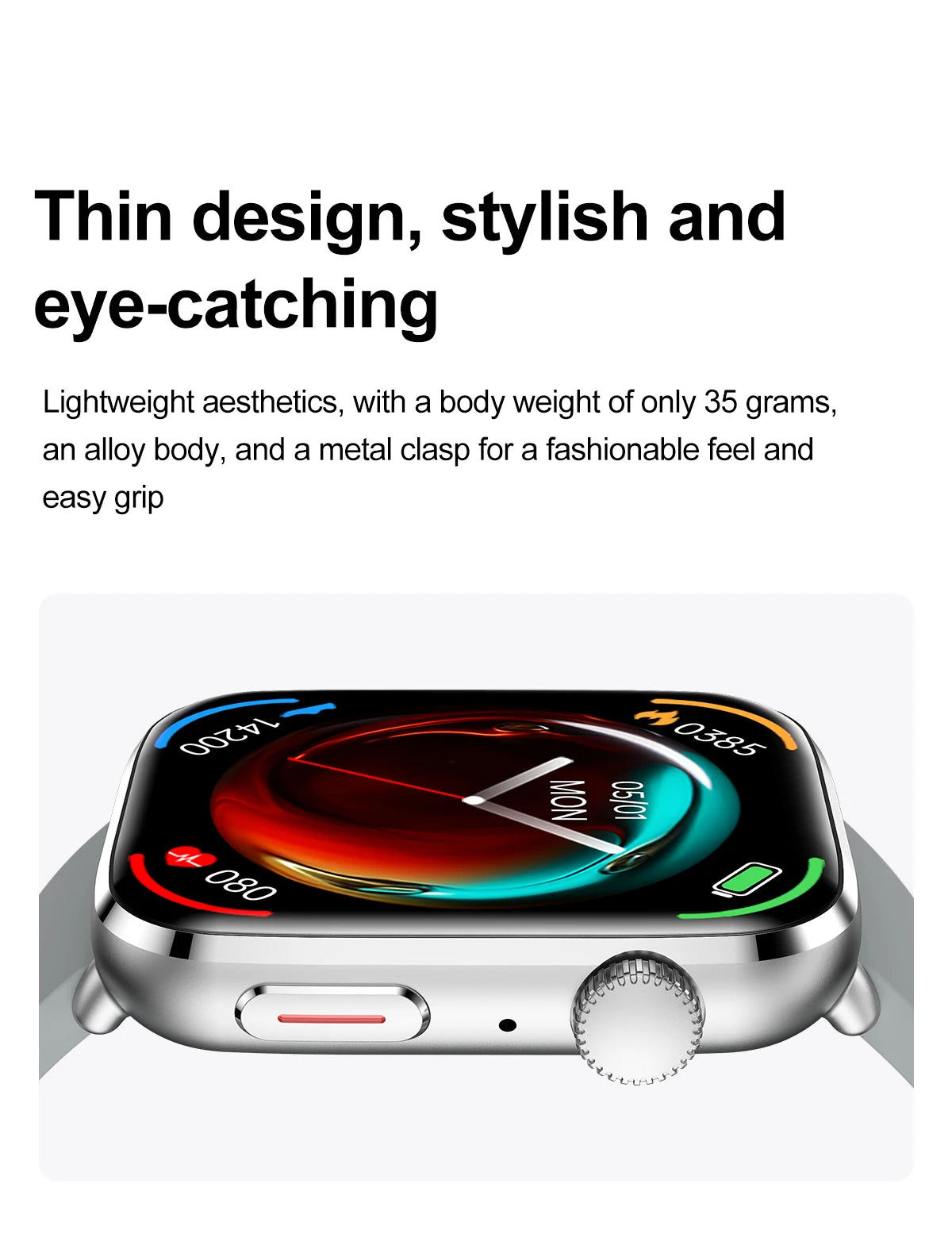 2025 New Women Men AI Smart Diagnosis Watch HRV+PPG Blood Pressure Heart Rate Health Monitor IP68 NFC Fashion Sports Smartwatchs