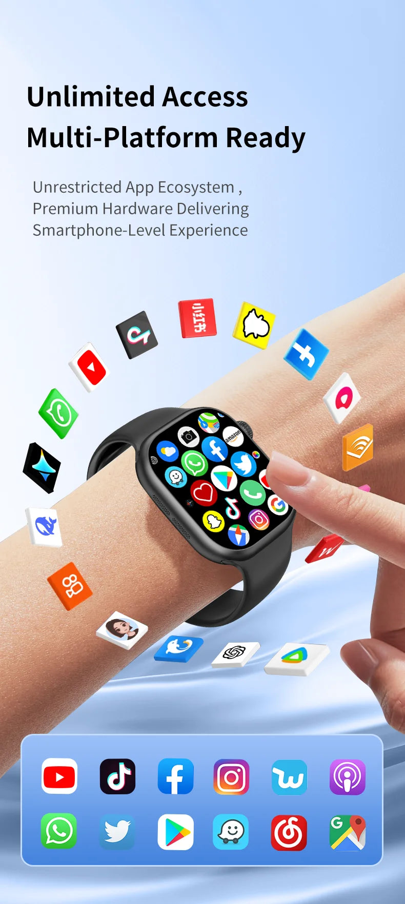 VP39 5G Smartwatch S11 Plus 5G LTE Android 12.0 Smart Watch With 190° Rotating Camera GPS WIFI Compass Play Store Sim Card Slot